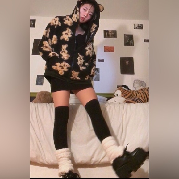 teddy bear jacket - Picture 2 of 2